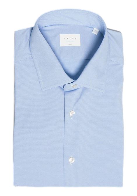 Camicia Active Shirt Micro Pois Celeste XACUS | Camicie | 51610 ACT531ML002